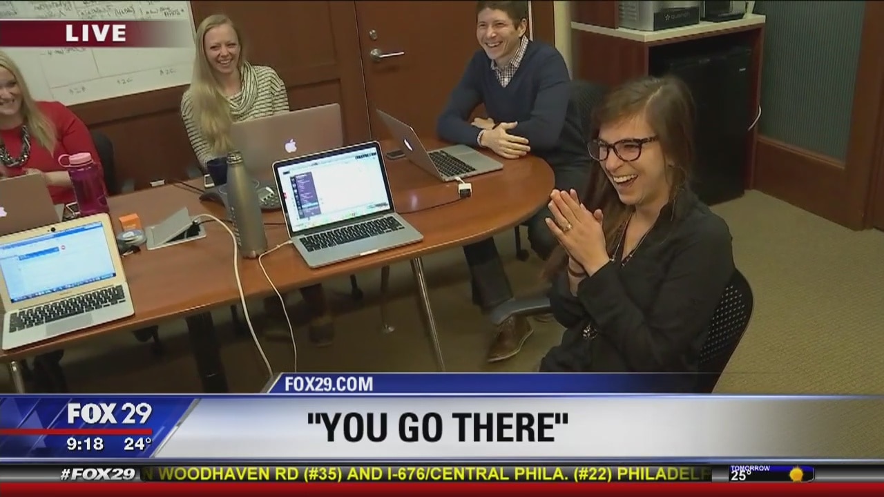 You Go There surprise: Rebecca Barber, volunteer with Back on My Feet
