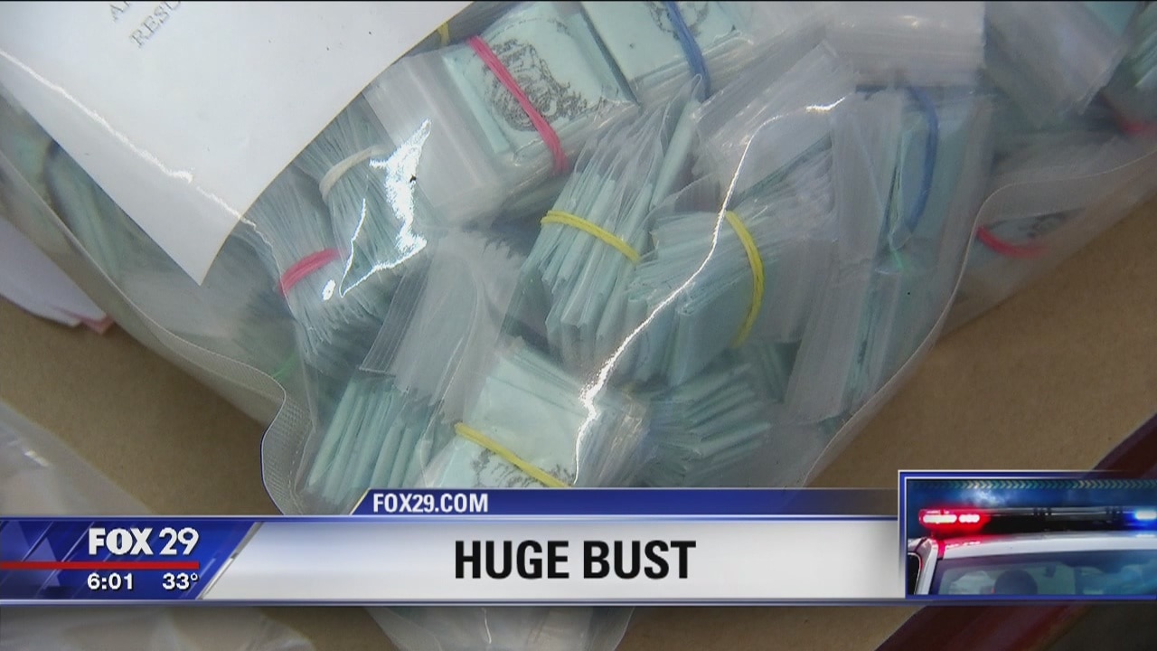 Police confiscate weapons and drugs during 3-day sweep