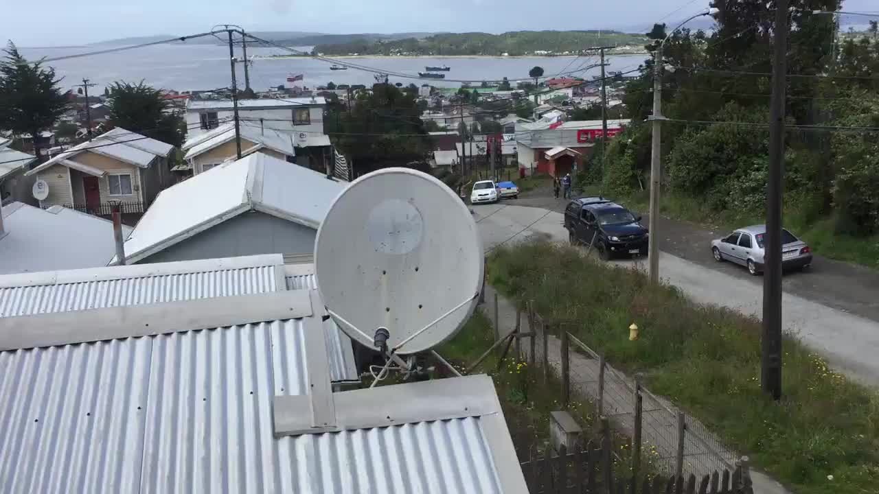 People in Quell?n, Chile, evacuate after an earthquake struck and a tsunami warning was issued