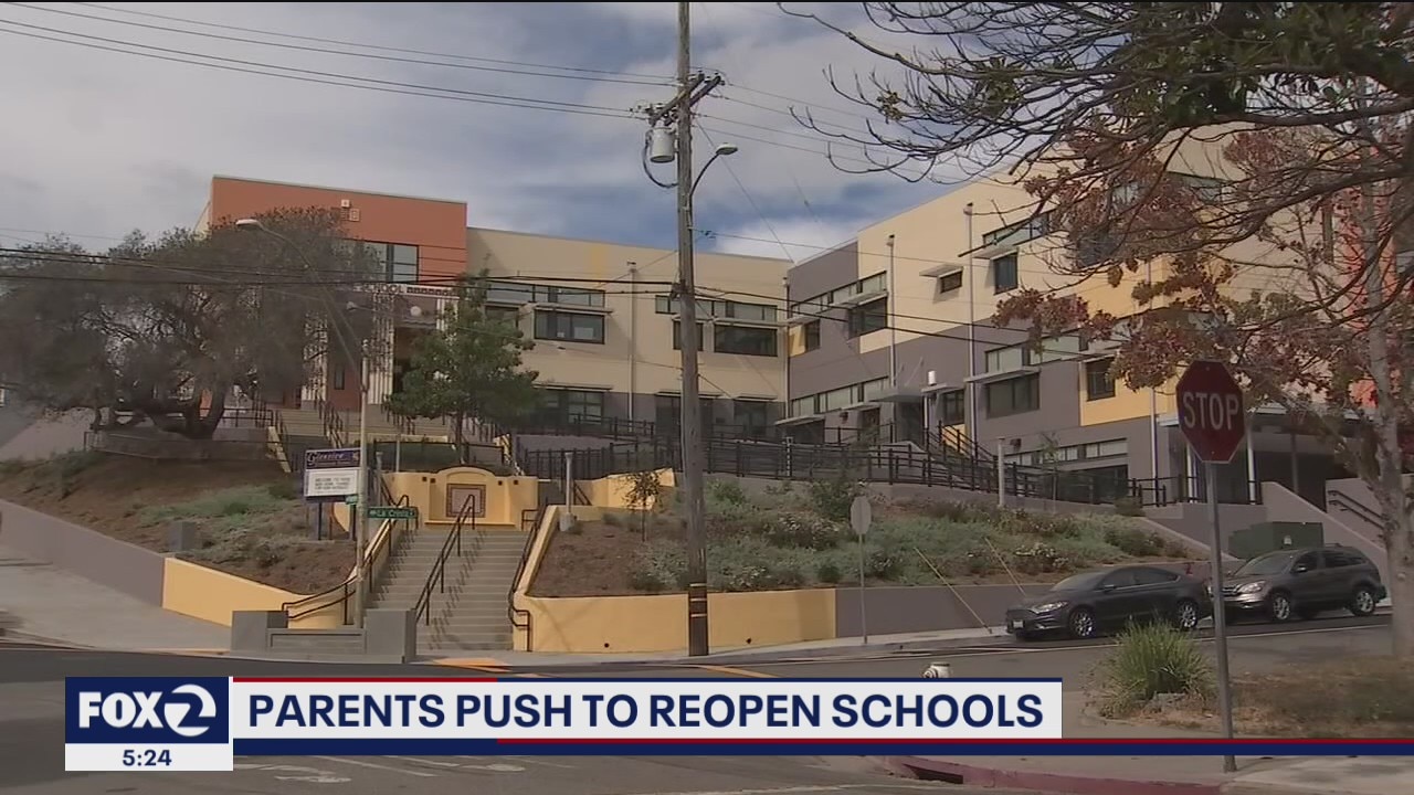Parents push to reopen in-person learning