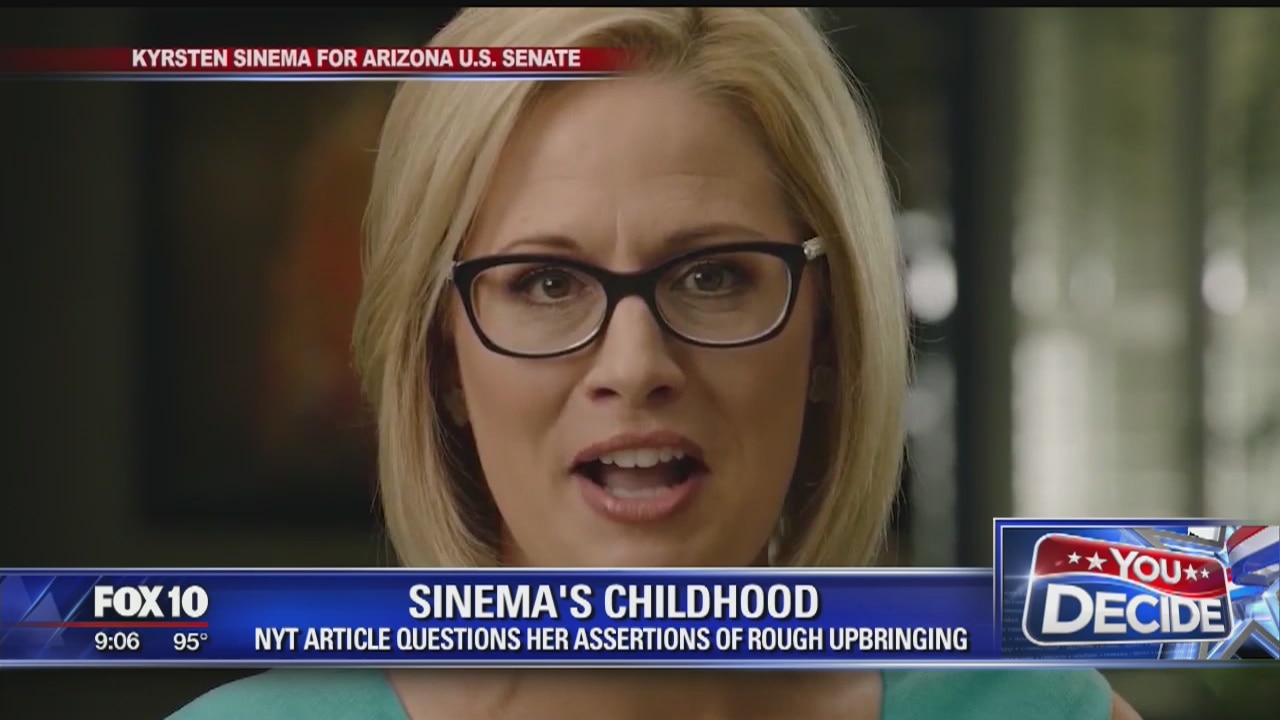 Kyrsten Sinema's claims of homeless childhood called into question