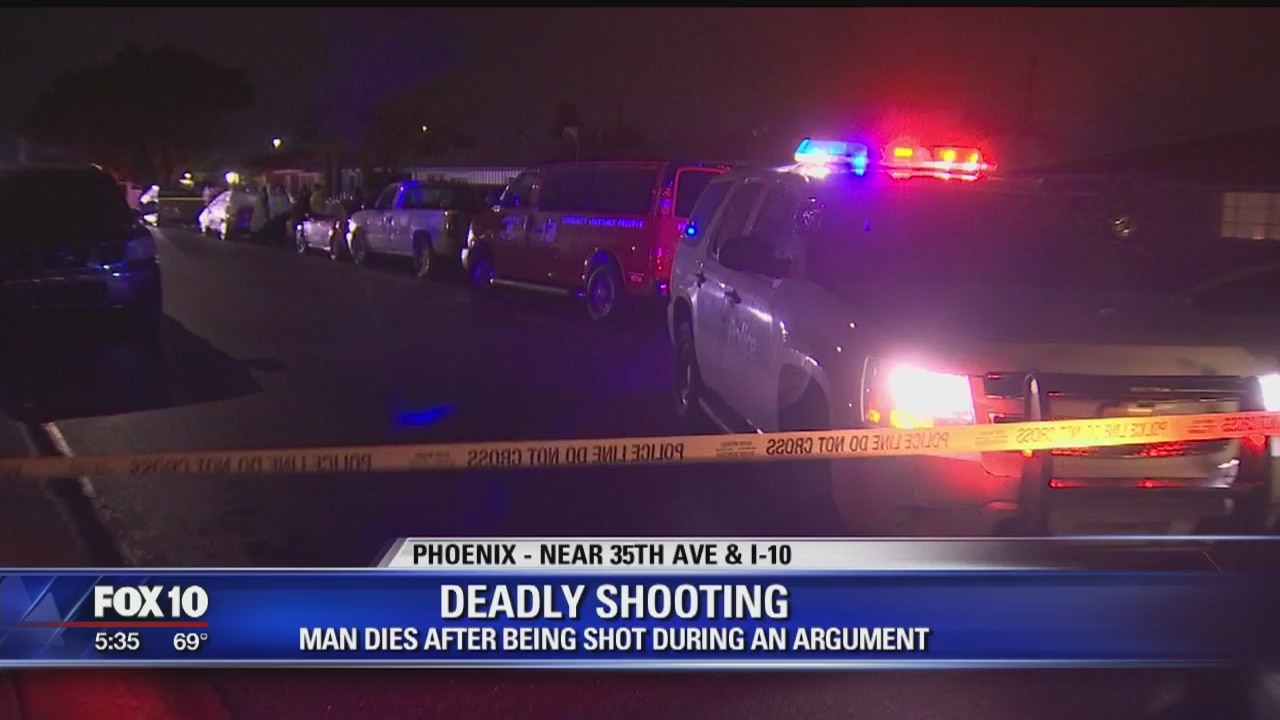Phoenix police: Suspect sought after man shot, killed
