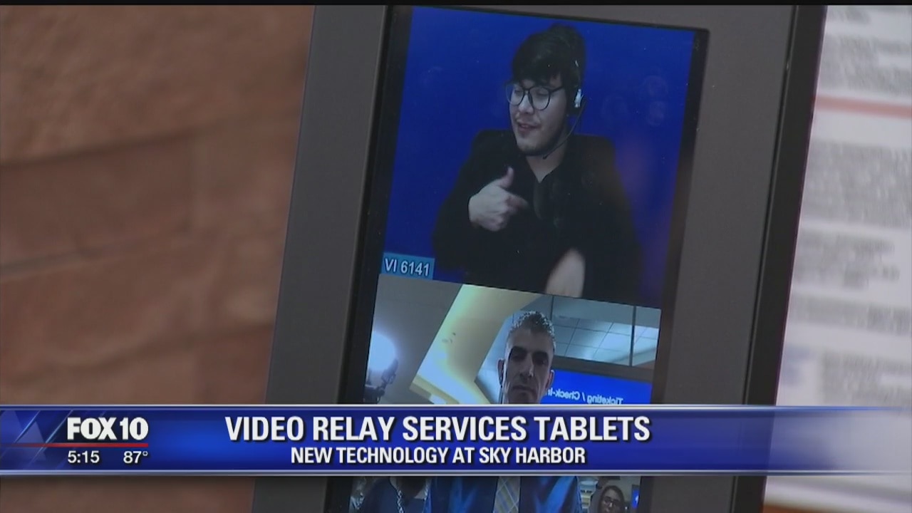 New VRS at Sky Harbor help the hearing impaired