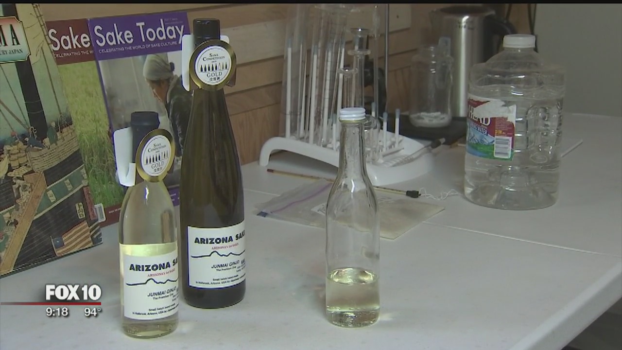 Best international sake made outside of Japan is in Holbrook