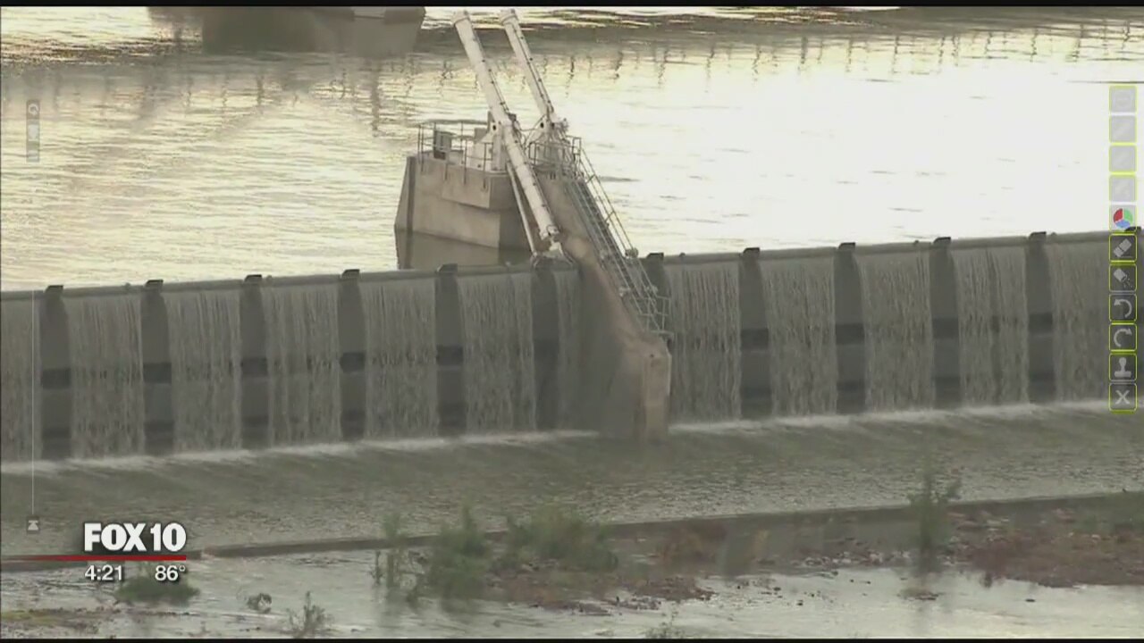 FRAME BY FRAME: Dam lowered on Tempe Town Lake