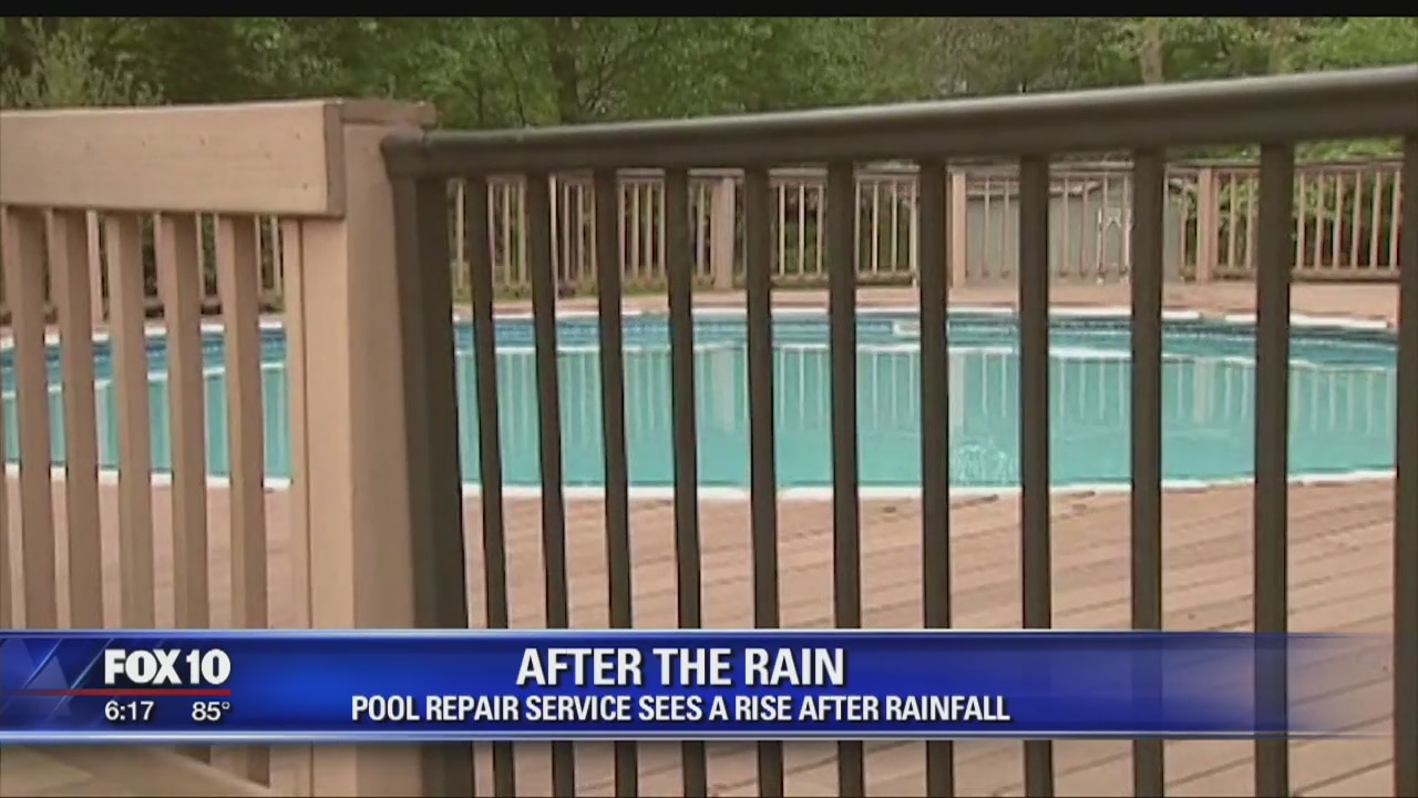 Pool service companies keep busy after record Valley rainfall