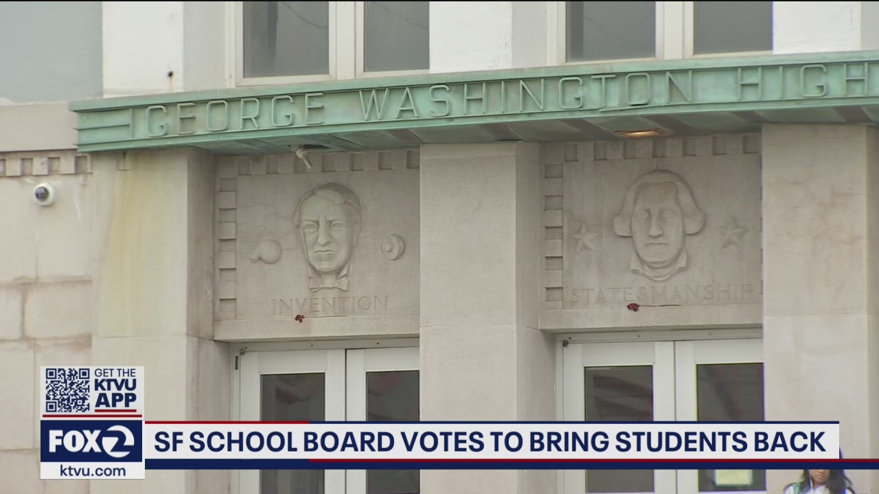 SF school board unanimously approves teachers' union agreement to bring some students back
