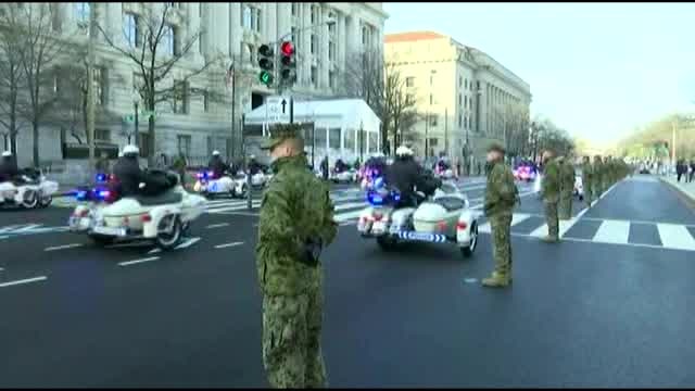 Practicing so Friday?s inauguration goes off as flawlessly, on time as possible
