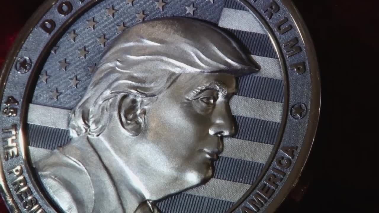 He hasn?t become president yet but there?s a new Donald Trump coin
