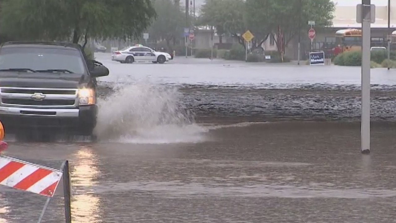 Rainfall sets new October record for Phoenix