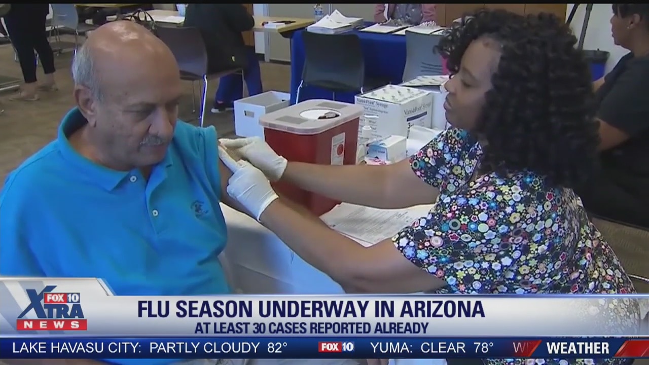 Experts urge people to get flu shots, as cases begin to appear in Arizona