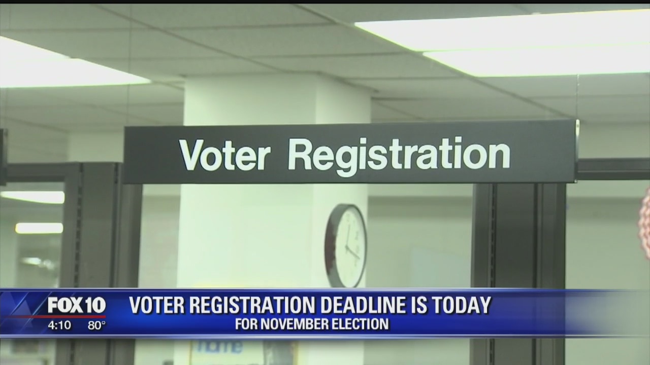 Tuesday is deadline to register to vote in November election