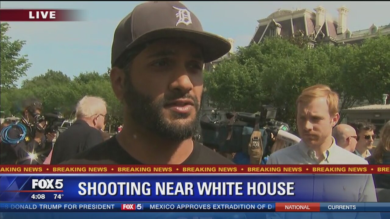 Friend of witness: Secret Service shot man who approached White House with gun