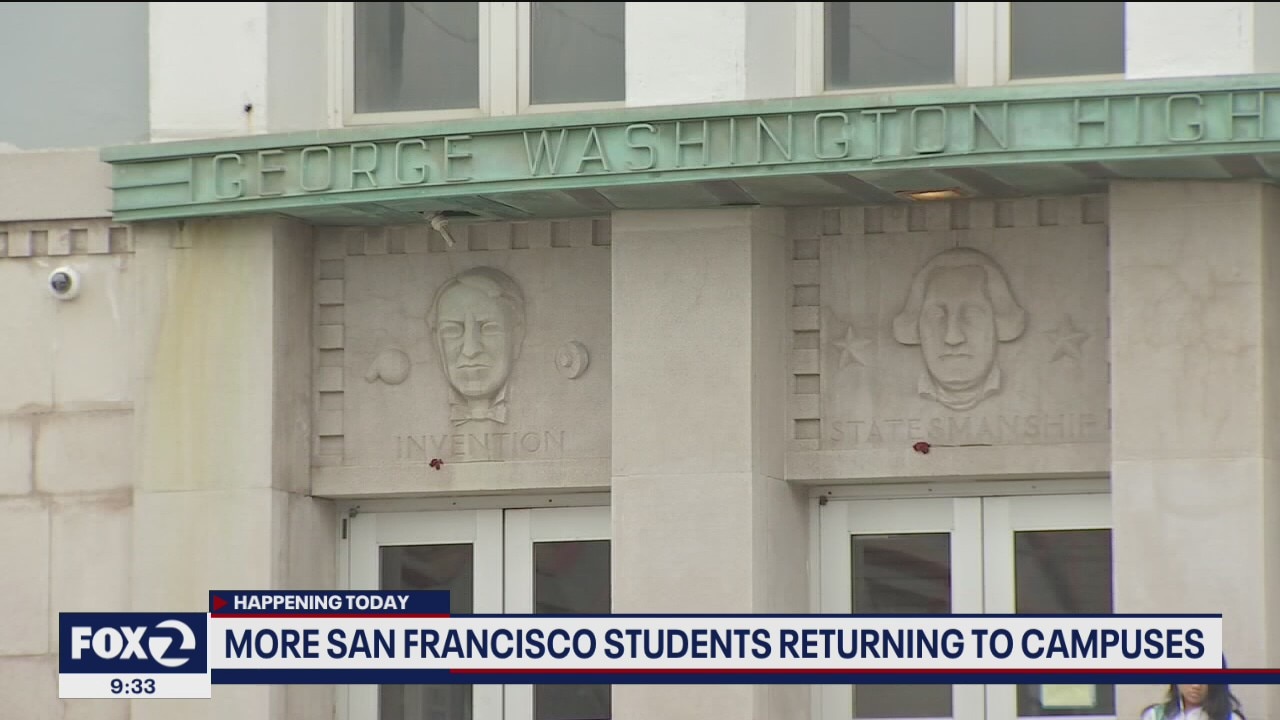 Small group of older SF students return to campus
