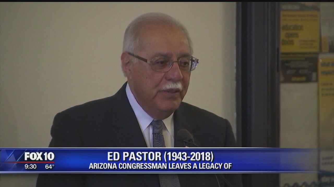 Ed Pastor, Arizona's 1st Hispanic congressman, dies