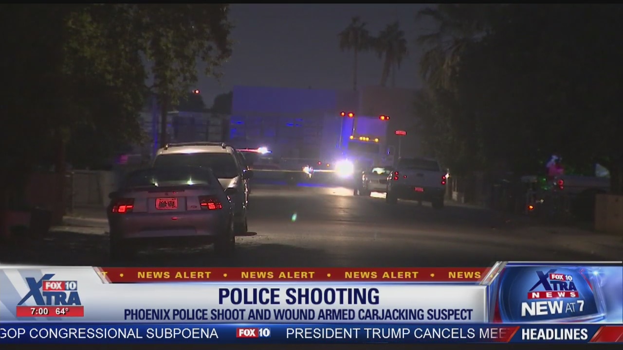 Phoenix Police: Suspect seriously hurt following officer involved shooting