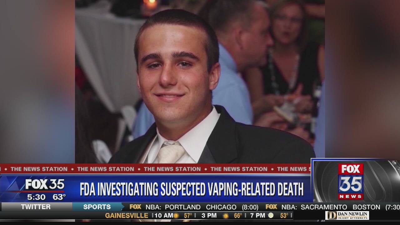 FDA investigating suspected vaping death