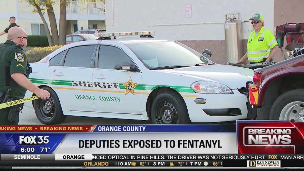 Orange County deputies exposed to fentanyl