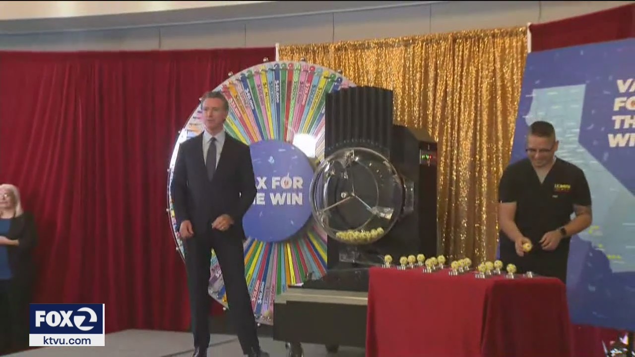 Gov. Newsom rolls out California's vaccine lottery