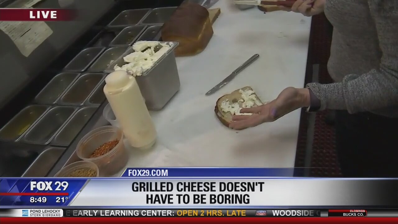 Chef shows how to take your typical grilled cheese up a notch