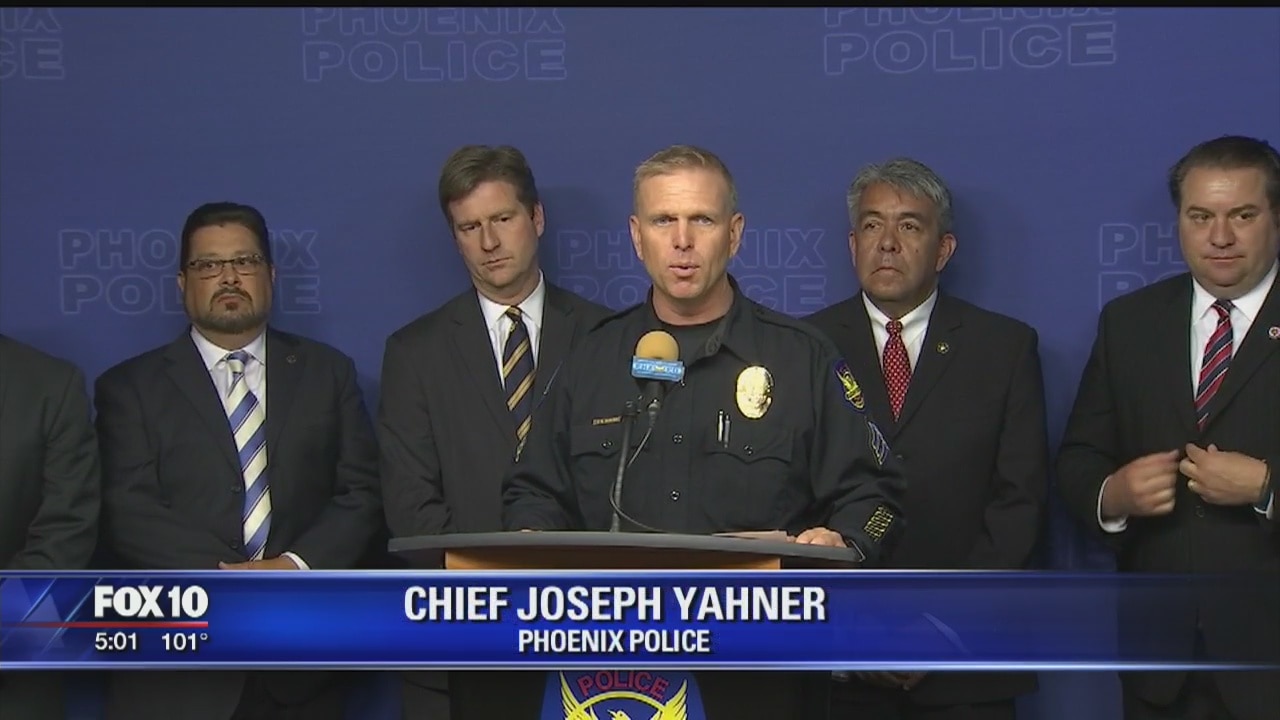 Phoenix PD: Catching Serial Street Shooter is priority