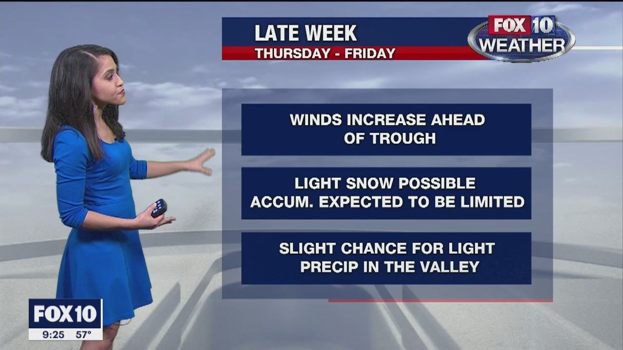 9pm Weather Forecast - 1/5/2020