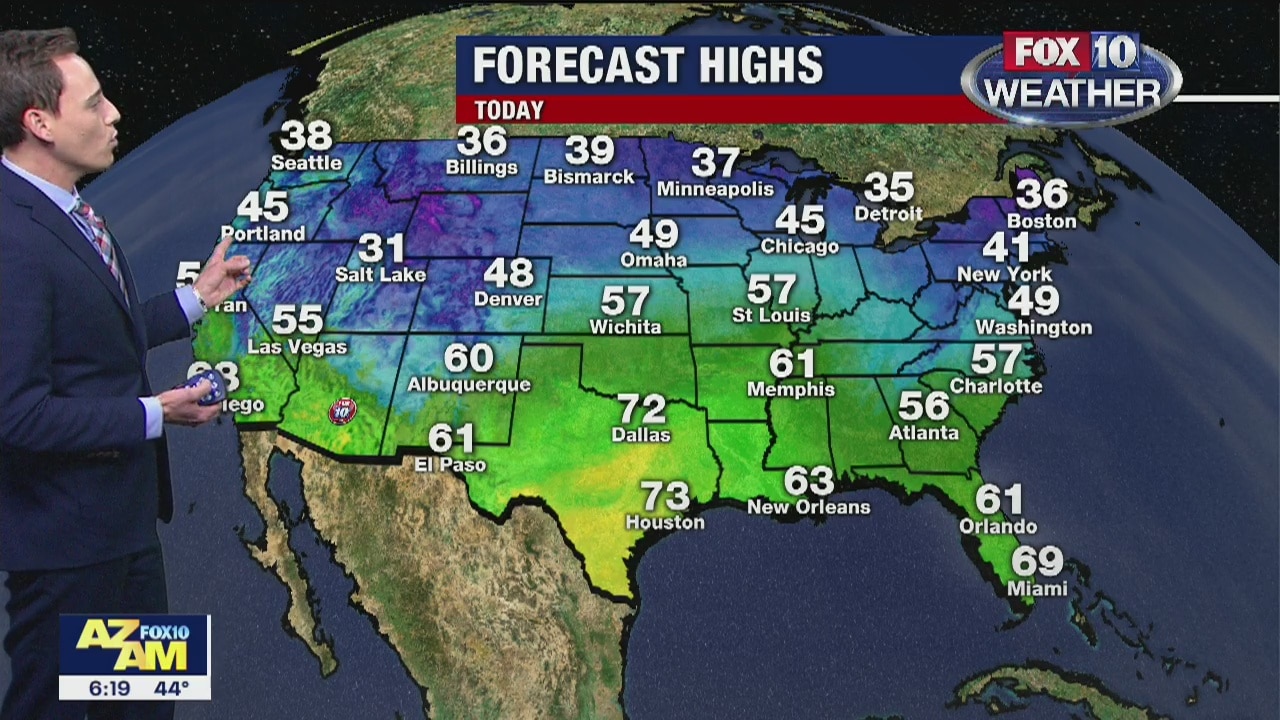 6:00 a.m. Weather - 1/5/20