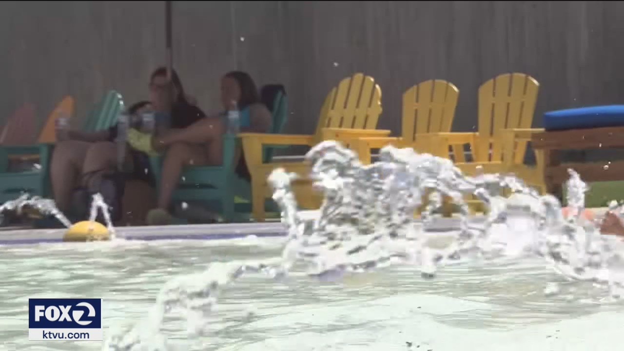 Dublin water park welcomes back hundreds of visitors amid heatwave