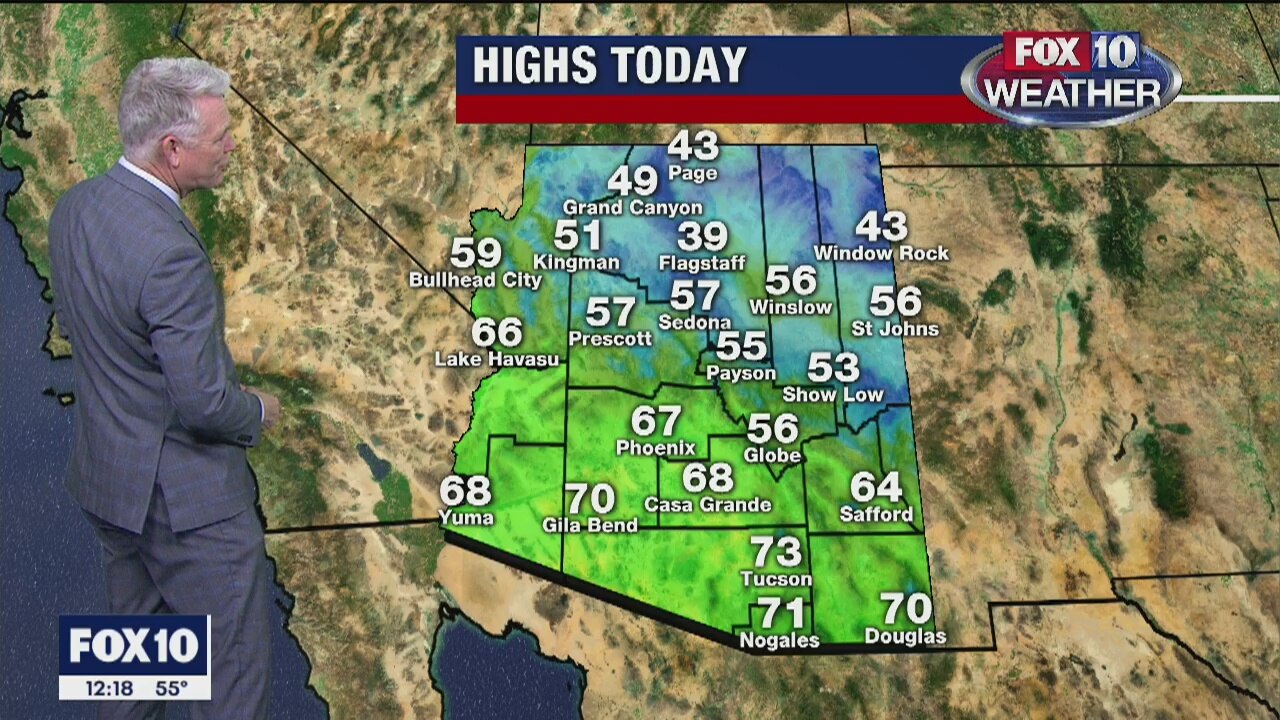 Noon Weather - 1/13/20