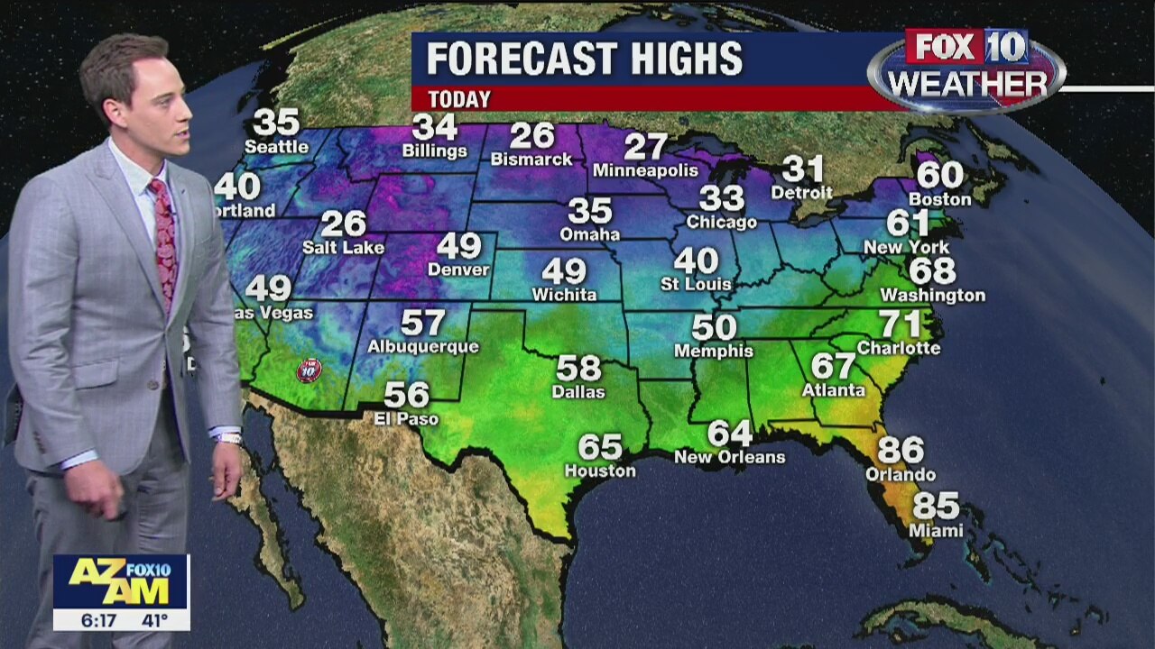 6:00 a.m. Weather - 1/12/20
