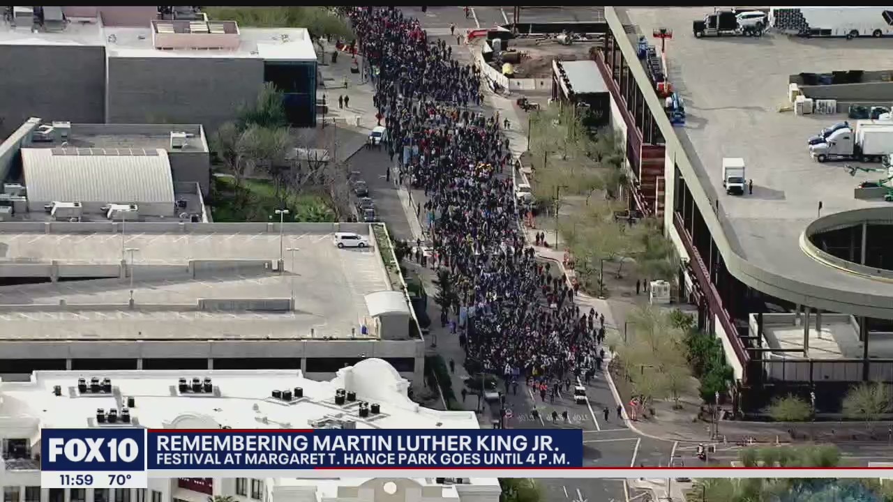 MLK Day: Thousands honor life, legacy of Martin Luther King Jr. in downtown Phoenix