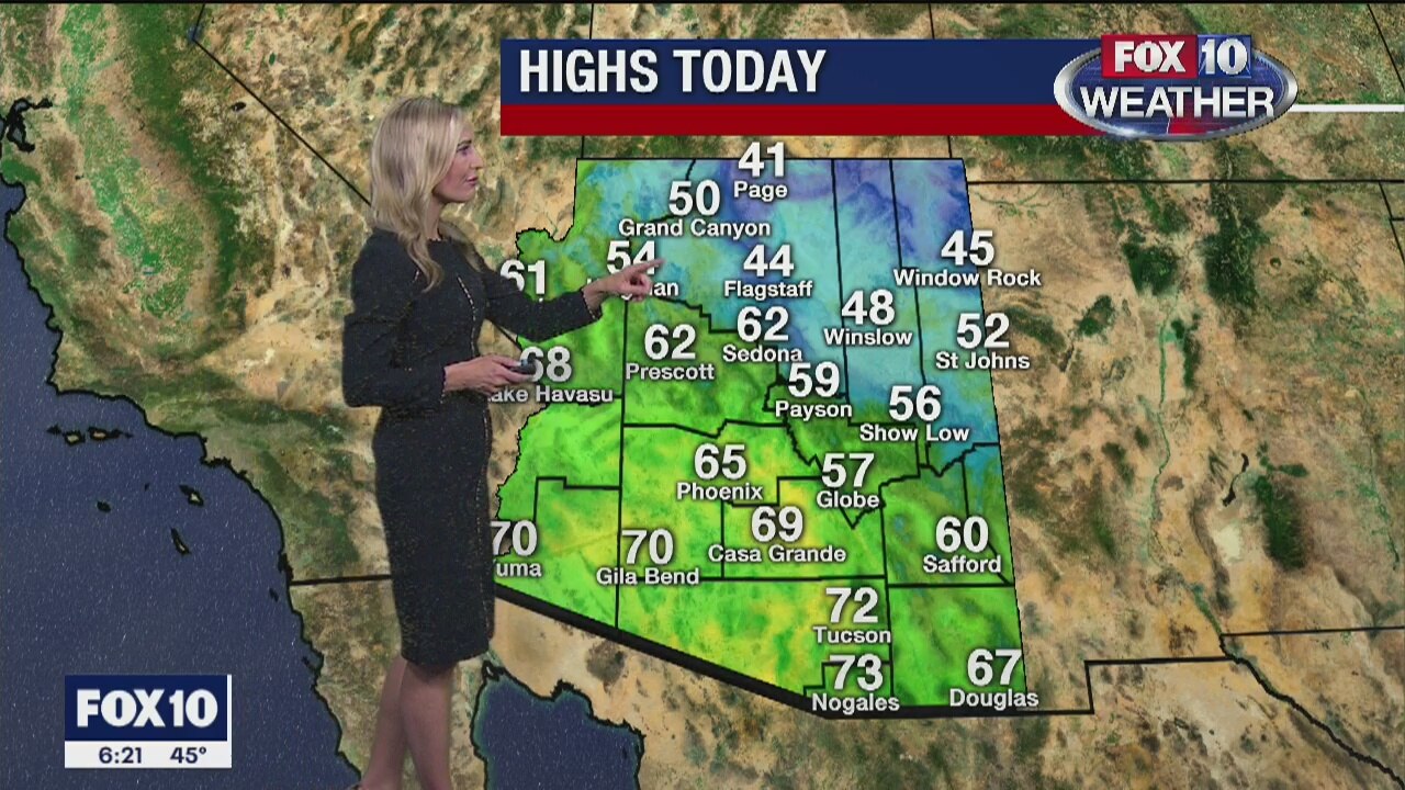 6:00 a.m. Weather - 1/18/20