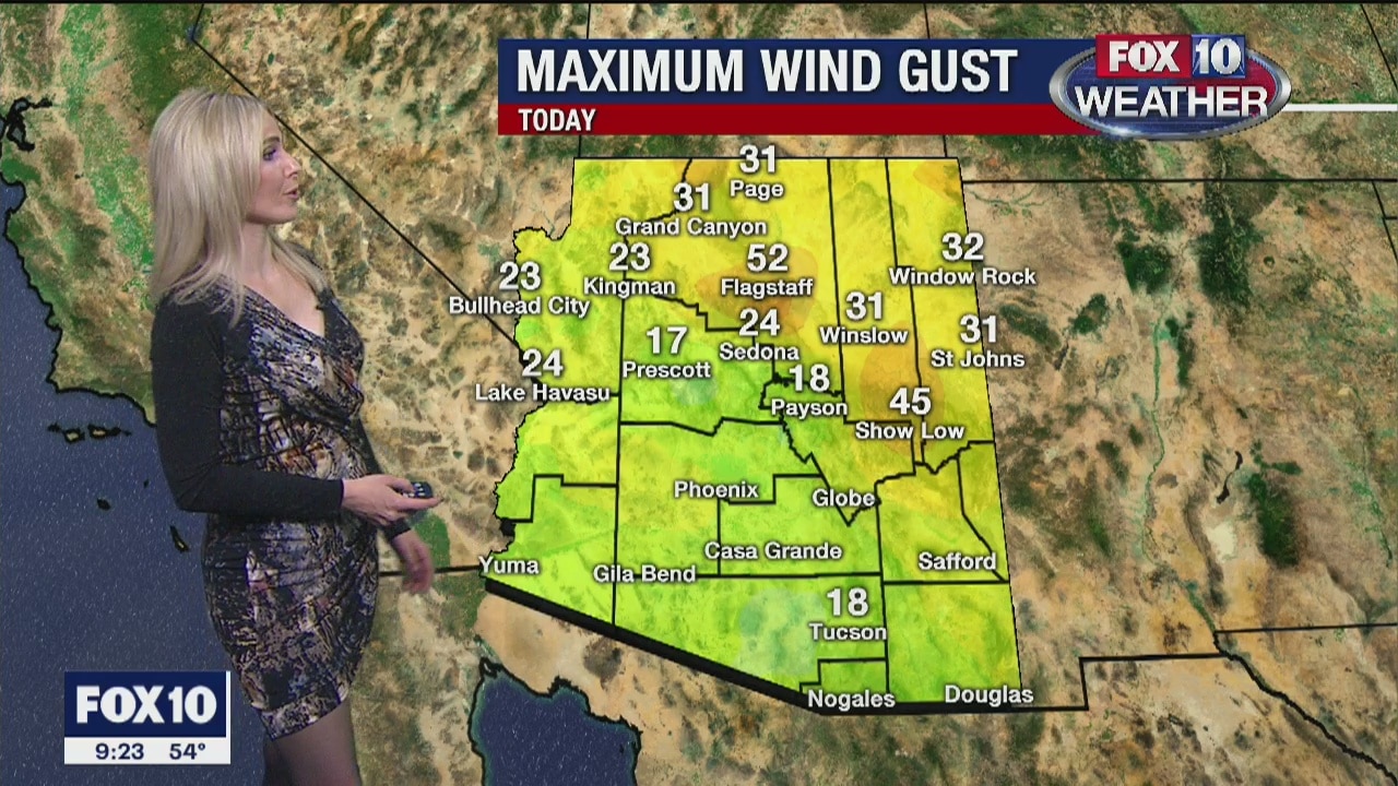 9 p.m. Weather Forecast 1/17/20