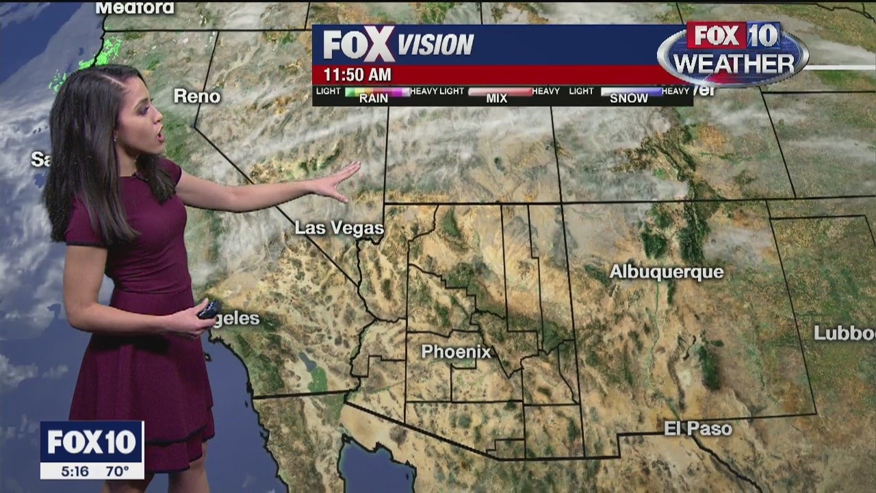 5 p.m. Weather Forecast 1/18/20