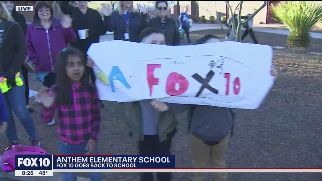 Cory's Corner: Back to school at Anthem Elementary School