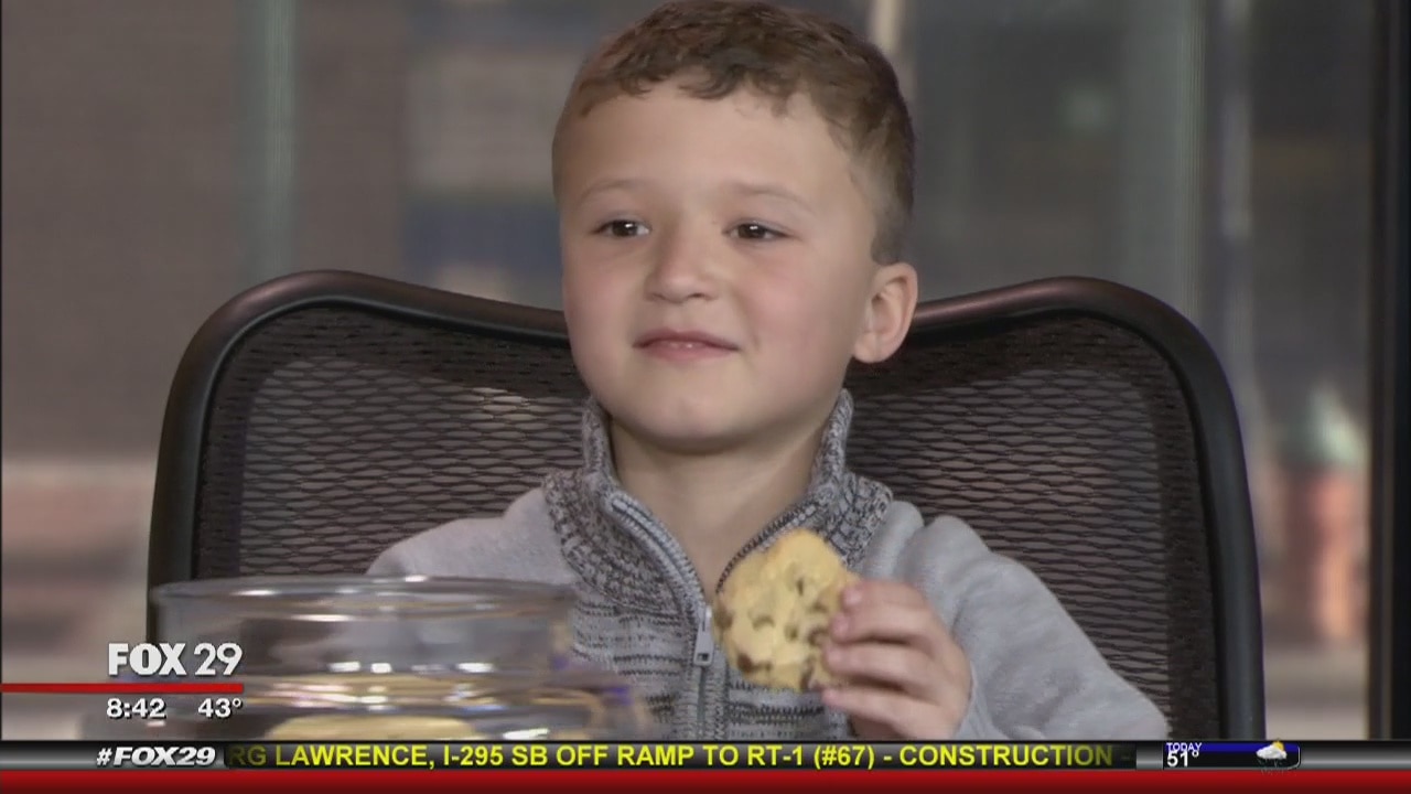 Local boy giving back for Lent, rather than giving something up