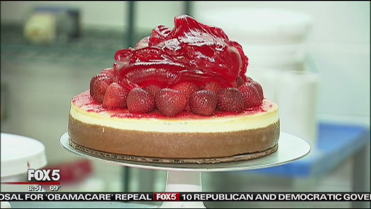 Inside Junior's Cheesecake Factory