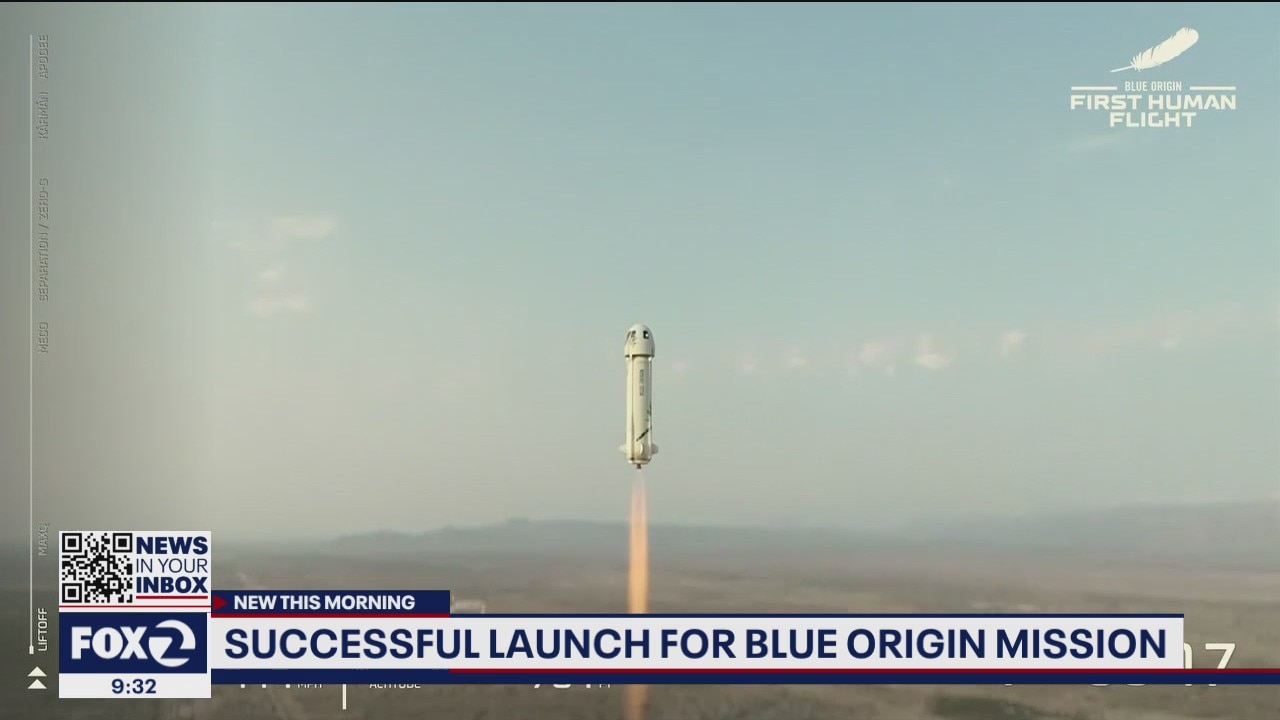 Blue Origin successfully returns from space