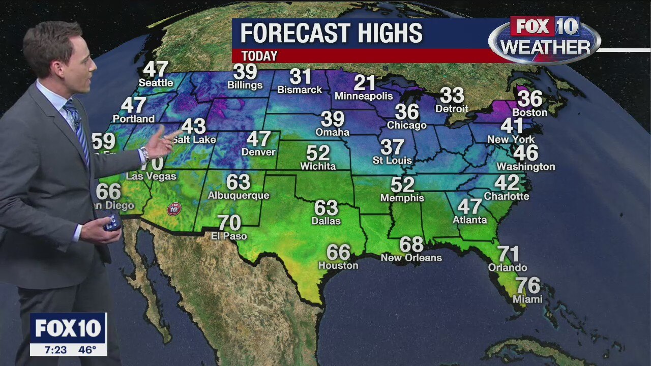 7 a.m. Weather - 2/8/2020
