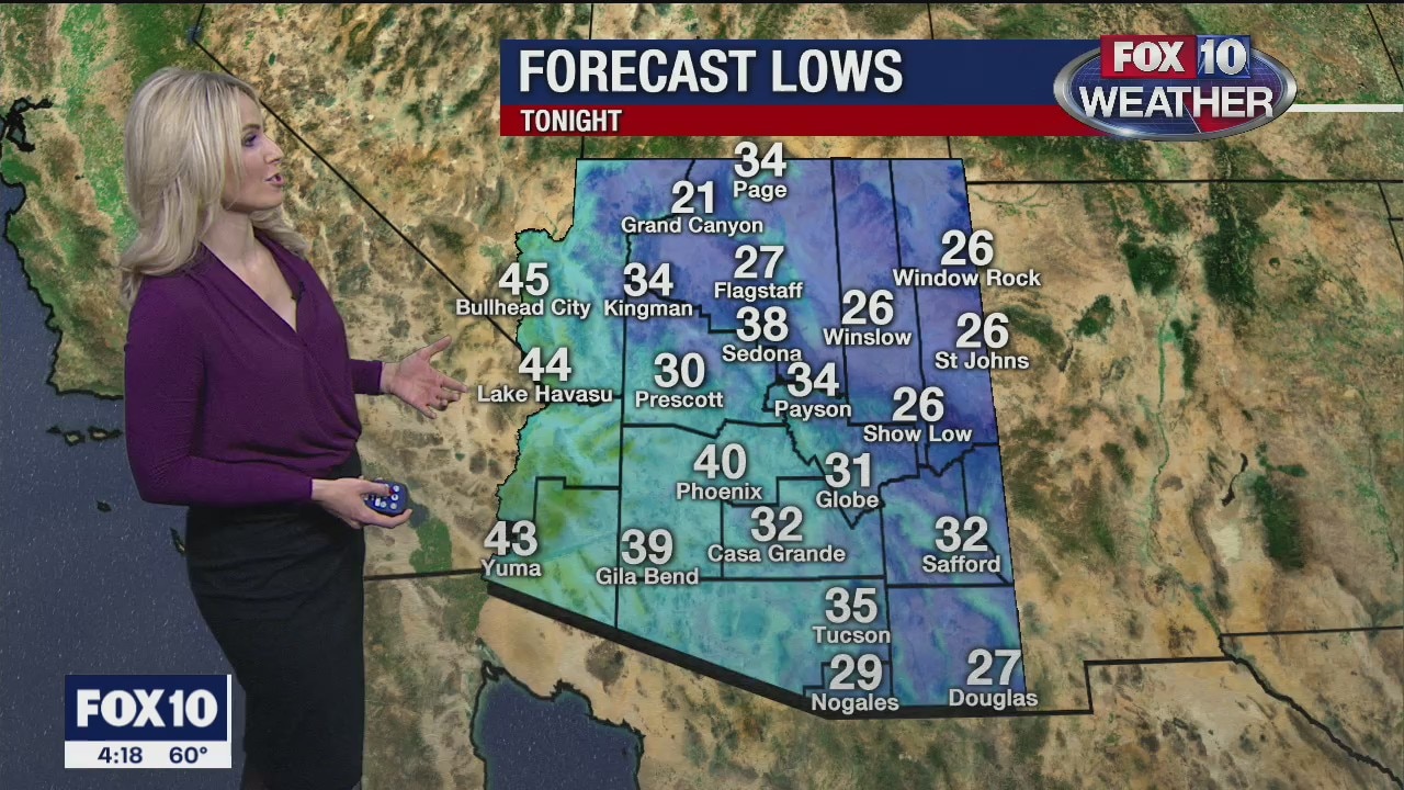 4 p.m. Weather Forecast 2/6/20