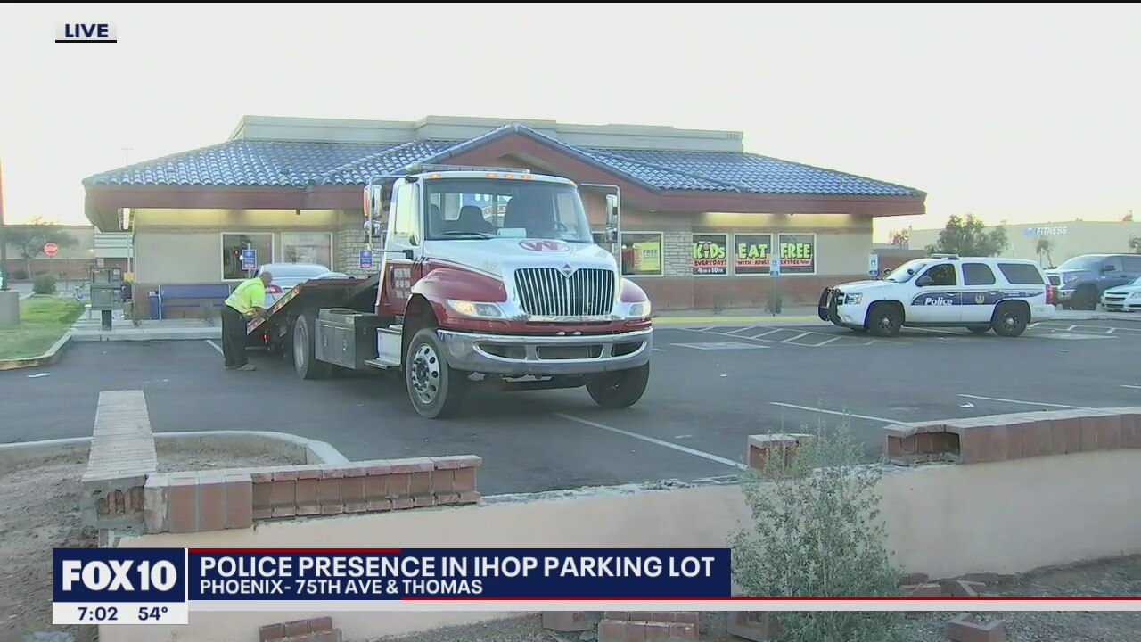 Phoenix PD: Unknown suspect fired shots at patrol vehicle