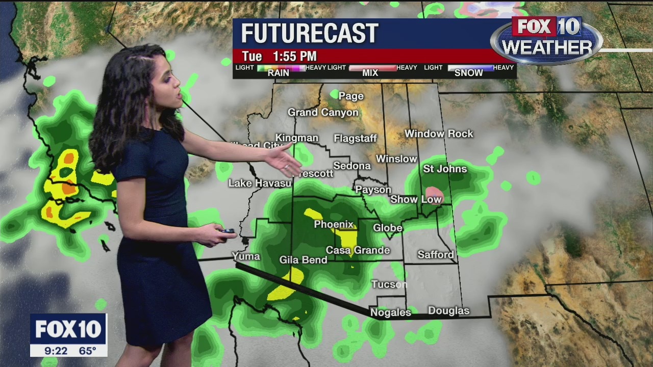 9 p.m. Weather Forecast 3/8/20