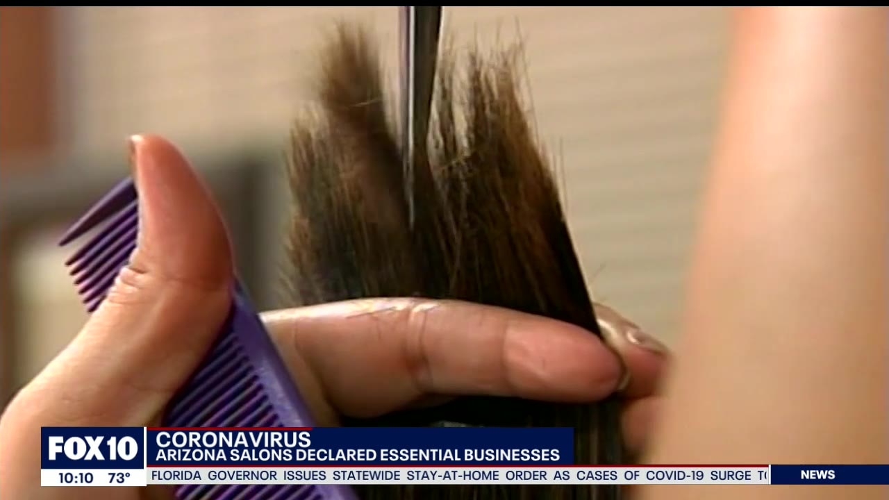 Some Arizona salon owners wonder why they are considered an essential business