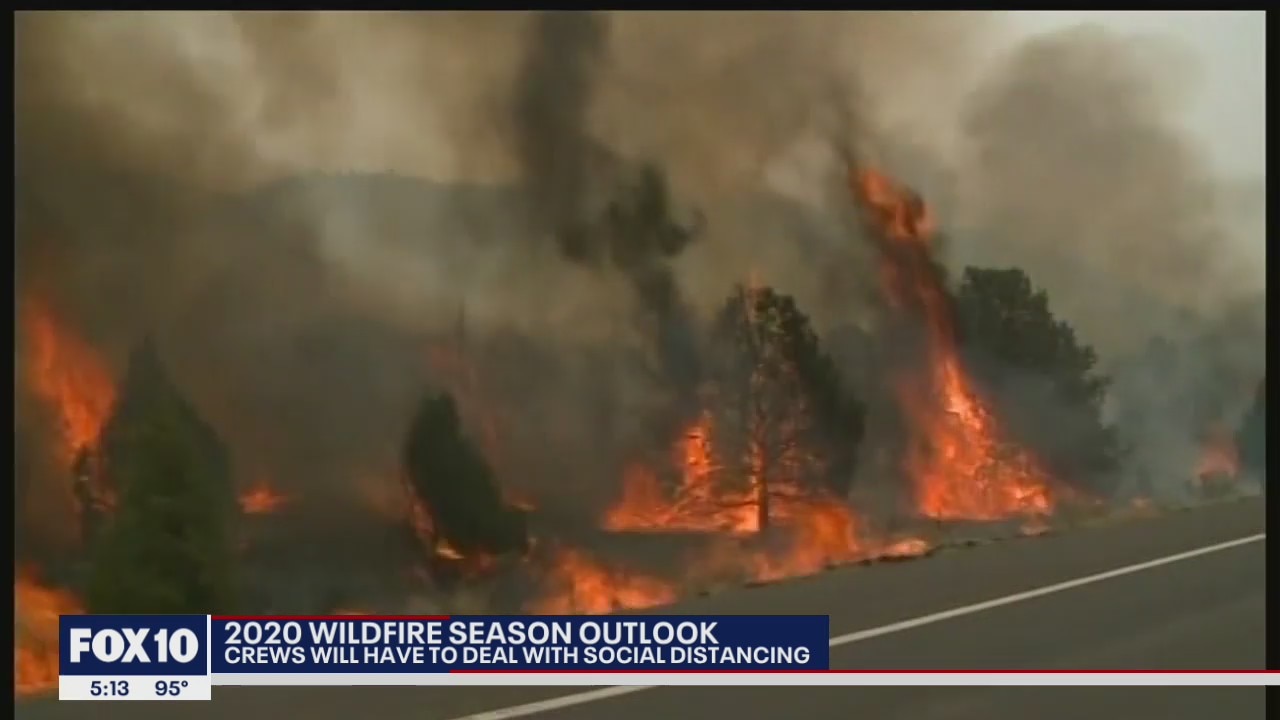 Arizona wildfire officials say COVID-19 will change the way they battle wildfires