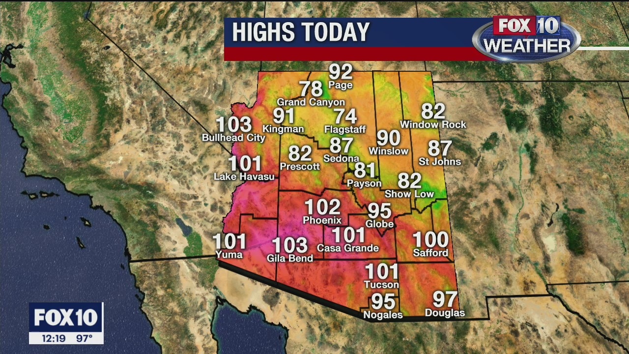 Noon Weather - 4/30/20