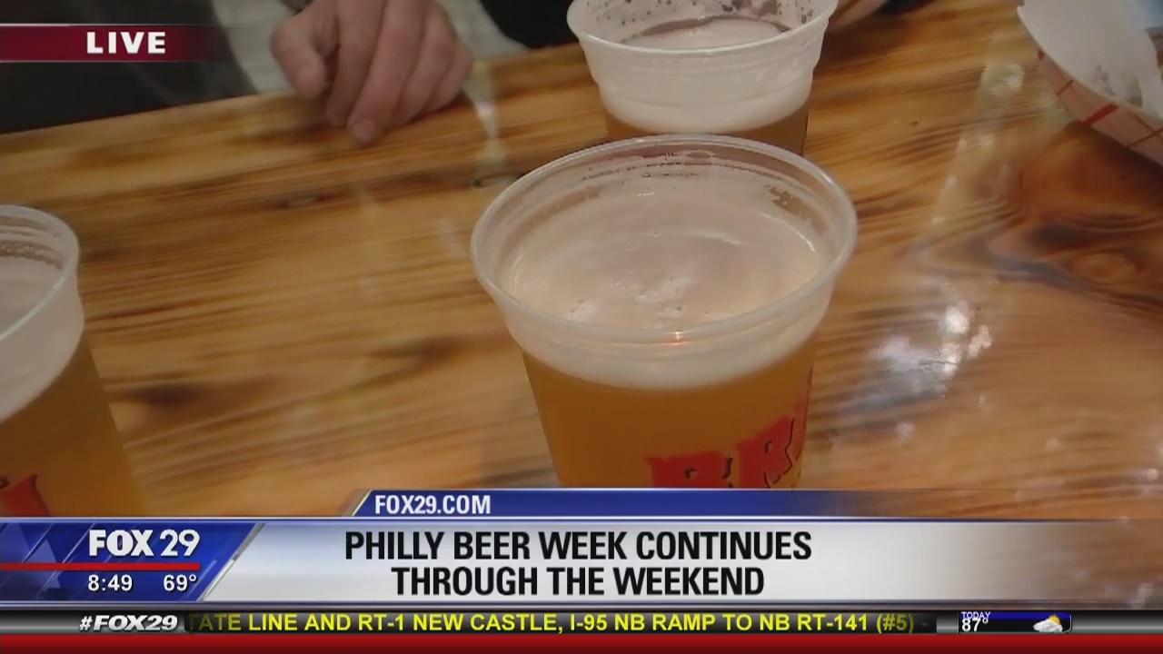 Local beer garden celebrates Philly Beer Week