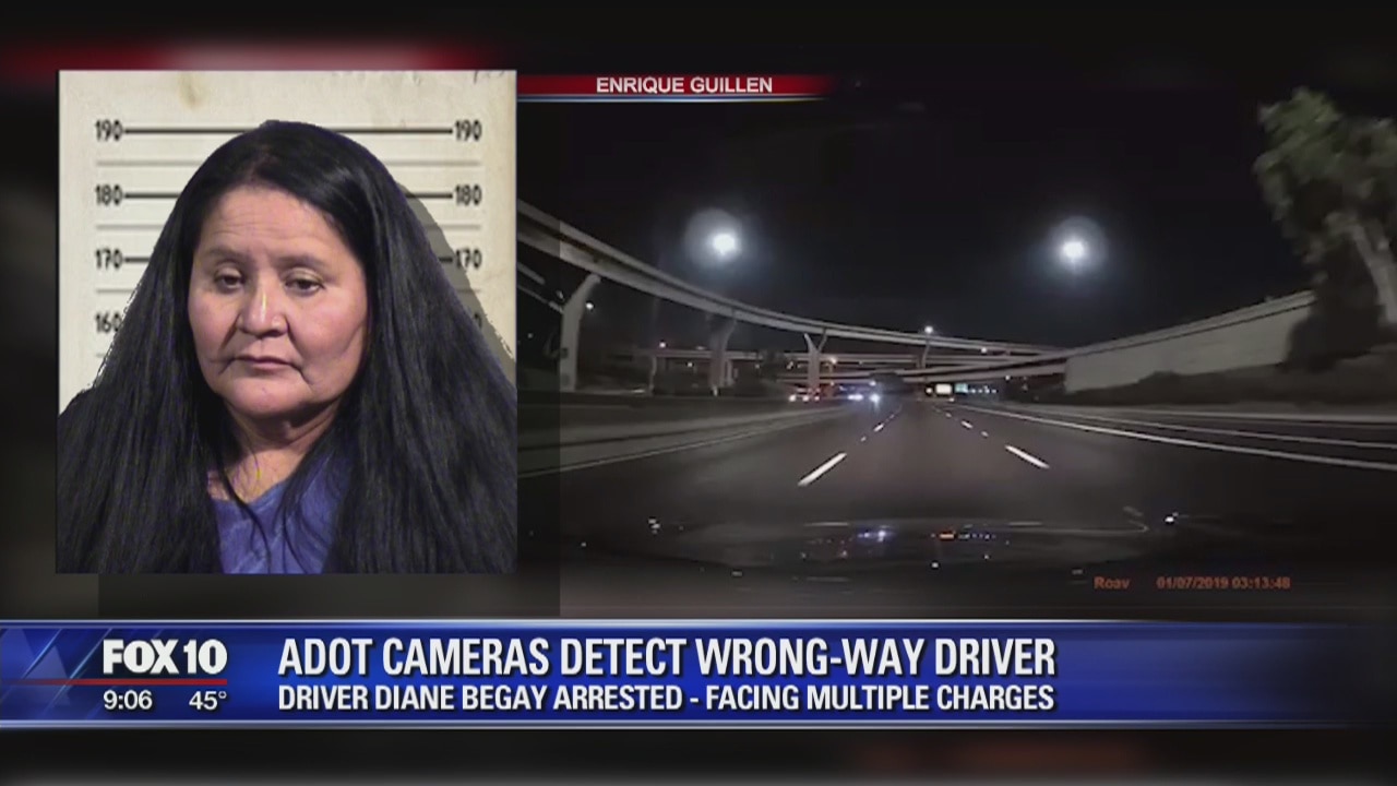 Thermal camera system helps stop wrong-way driver in Phoenix