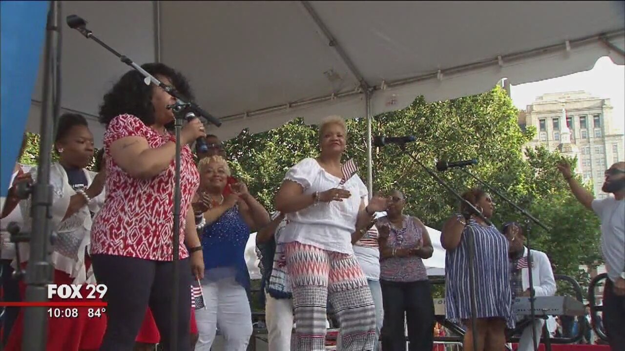 July 4th activities draw crowds all over the city