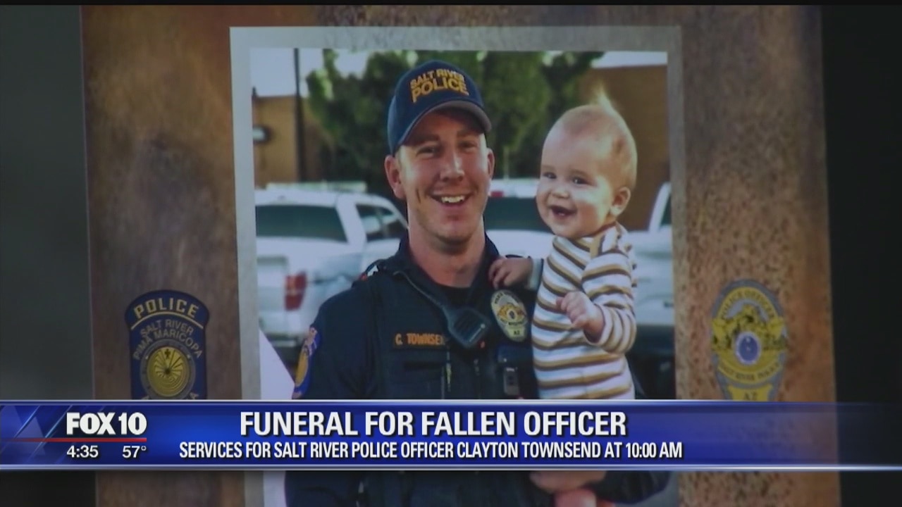 Funeral procession route set for Salt River police officer