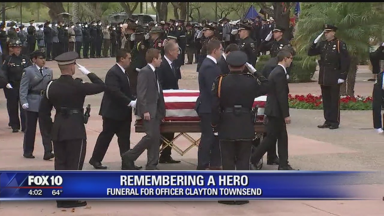 Funeral held for fallen Salt River Police Officer